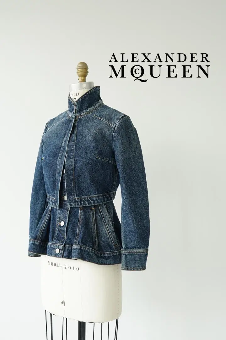 ALEXANDER McQUEEN アレキサンダーマックイーン デニムジャケット L alexander mcqueen(アレキサンダーマックイーン) デニム