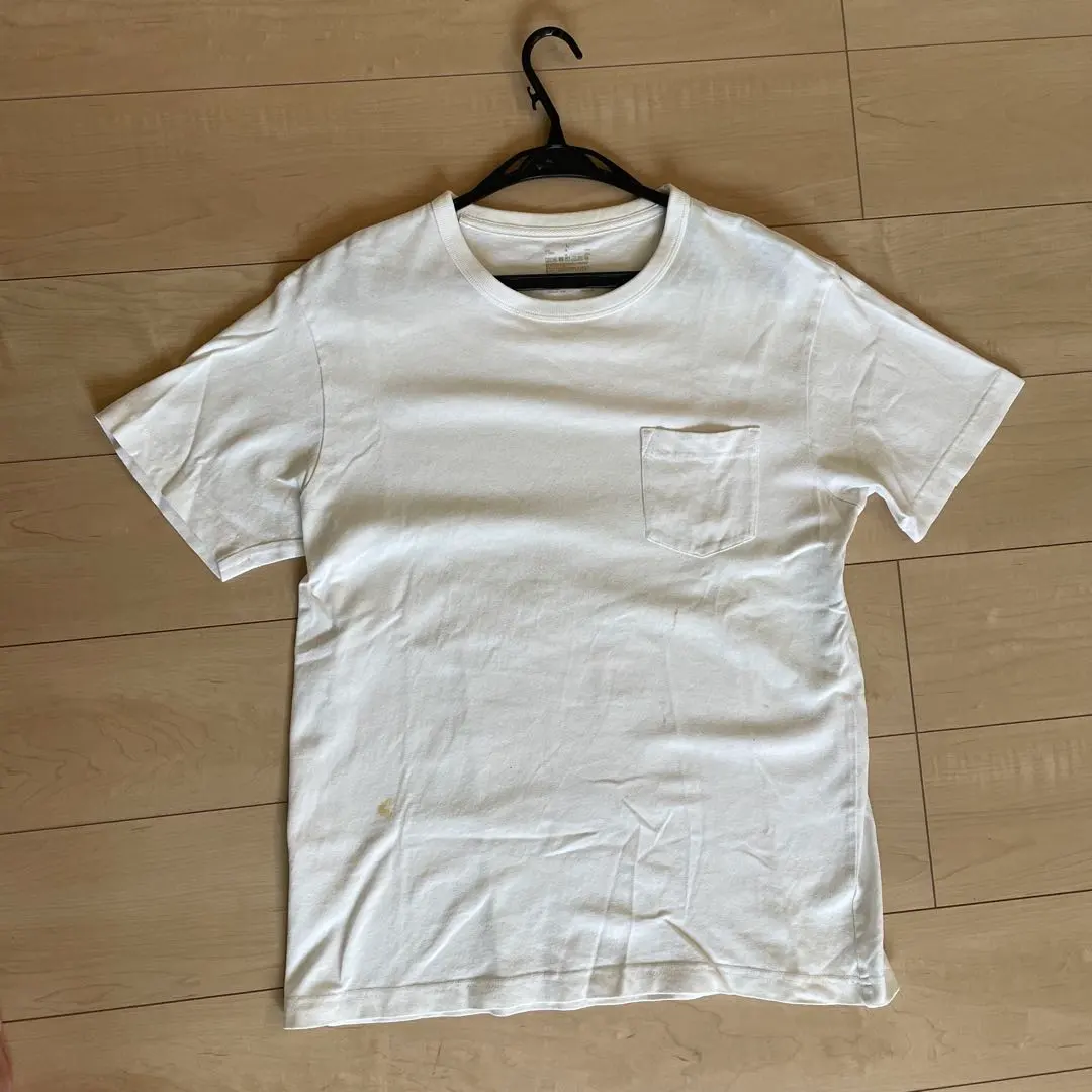 Thumbnail of White T-shirt, L size, with pocket