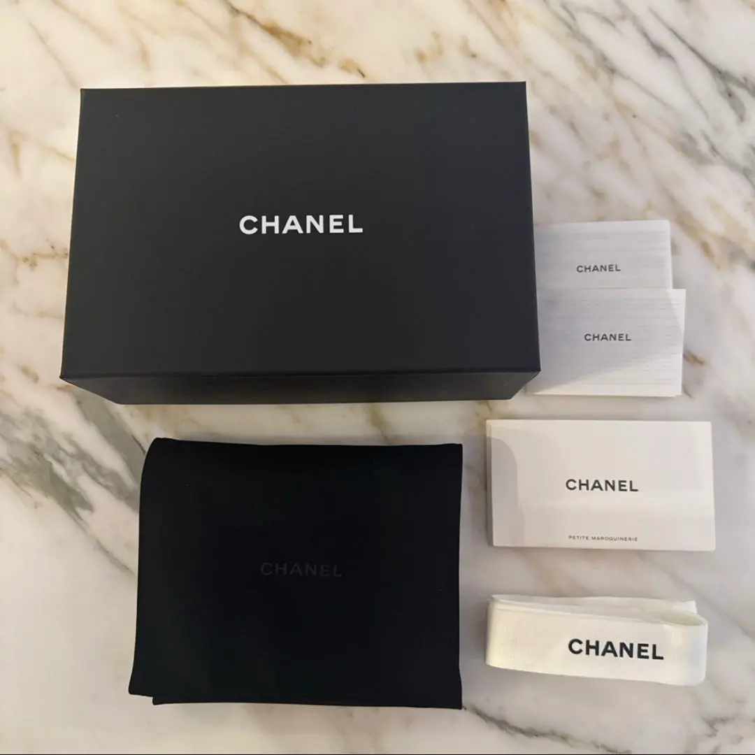 Thumbnail of Beautiful CHANEL bag empty box set