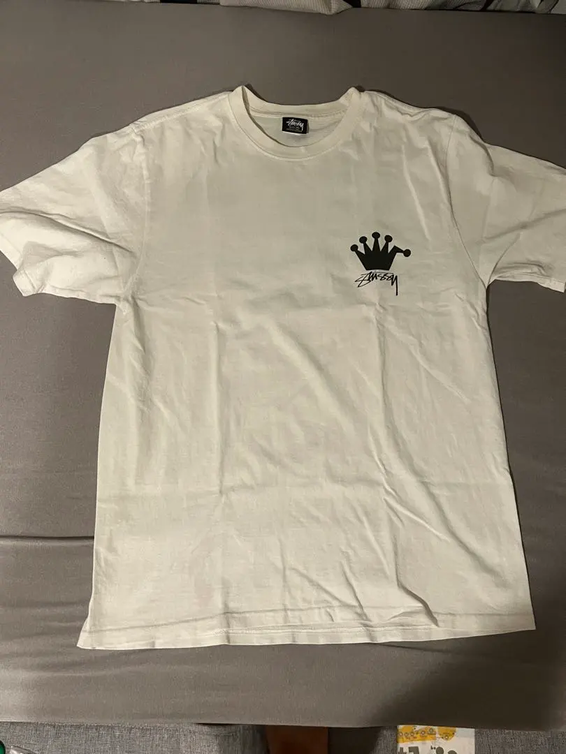 Stussy 圖案T恤 白色 的縮圖