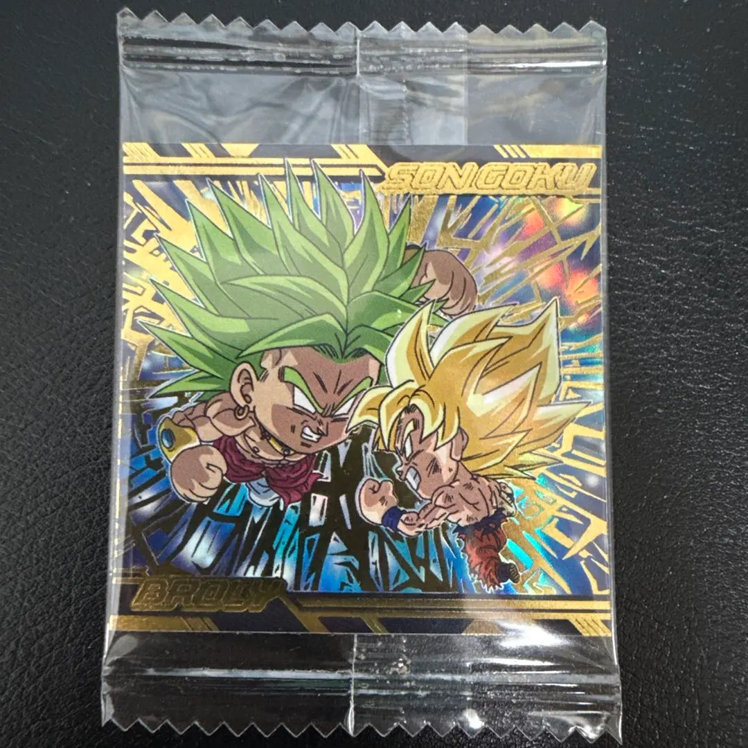 Thumbnail of Dragon Ball Deformed Seal Wafer Geki GR Son Goku VS Broly