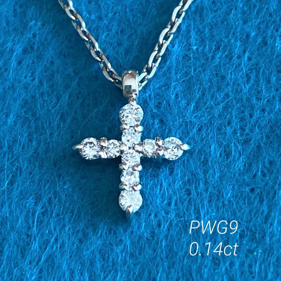 r*i様 ジュエリーマキ　PWG9 ダイヤモンド付きネックレス　約50cm ジュエリーマキ PWG9 ダイヤモンド付きネックレス 約50cm - メルカリ