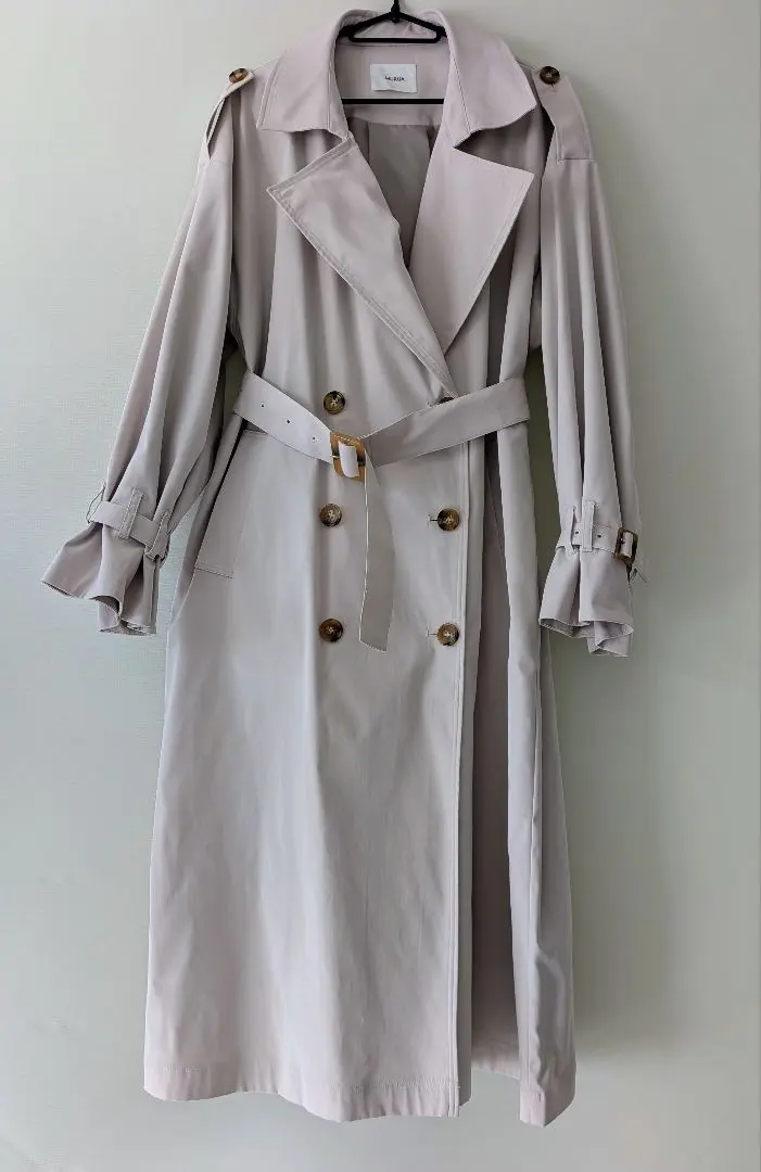 MURUA 長版風衣外套 的縮圖