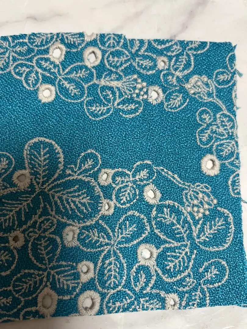 Thumbnail of sometimes lucky blue scrap fabric mina perhonen