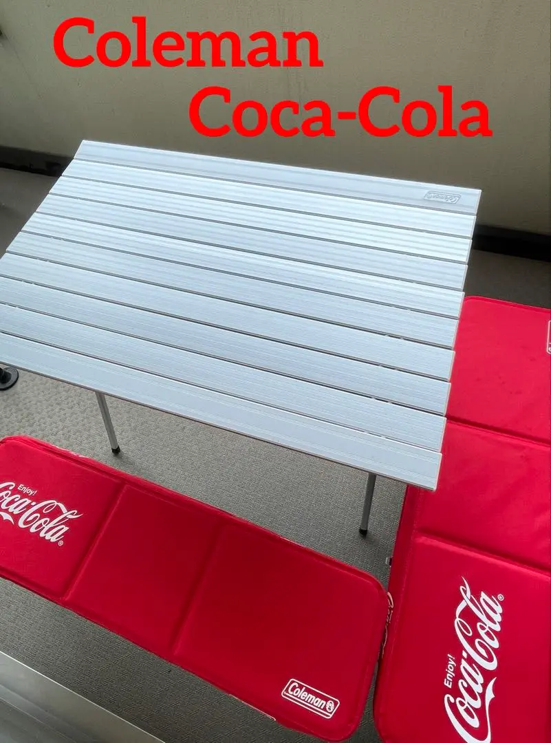 Coca-Cola ロゴ入り スチールベンチ 71AOXw5VLwL._UF1000,1000_QL80_.jpg
