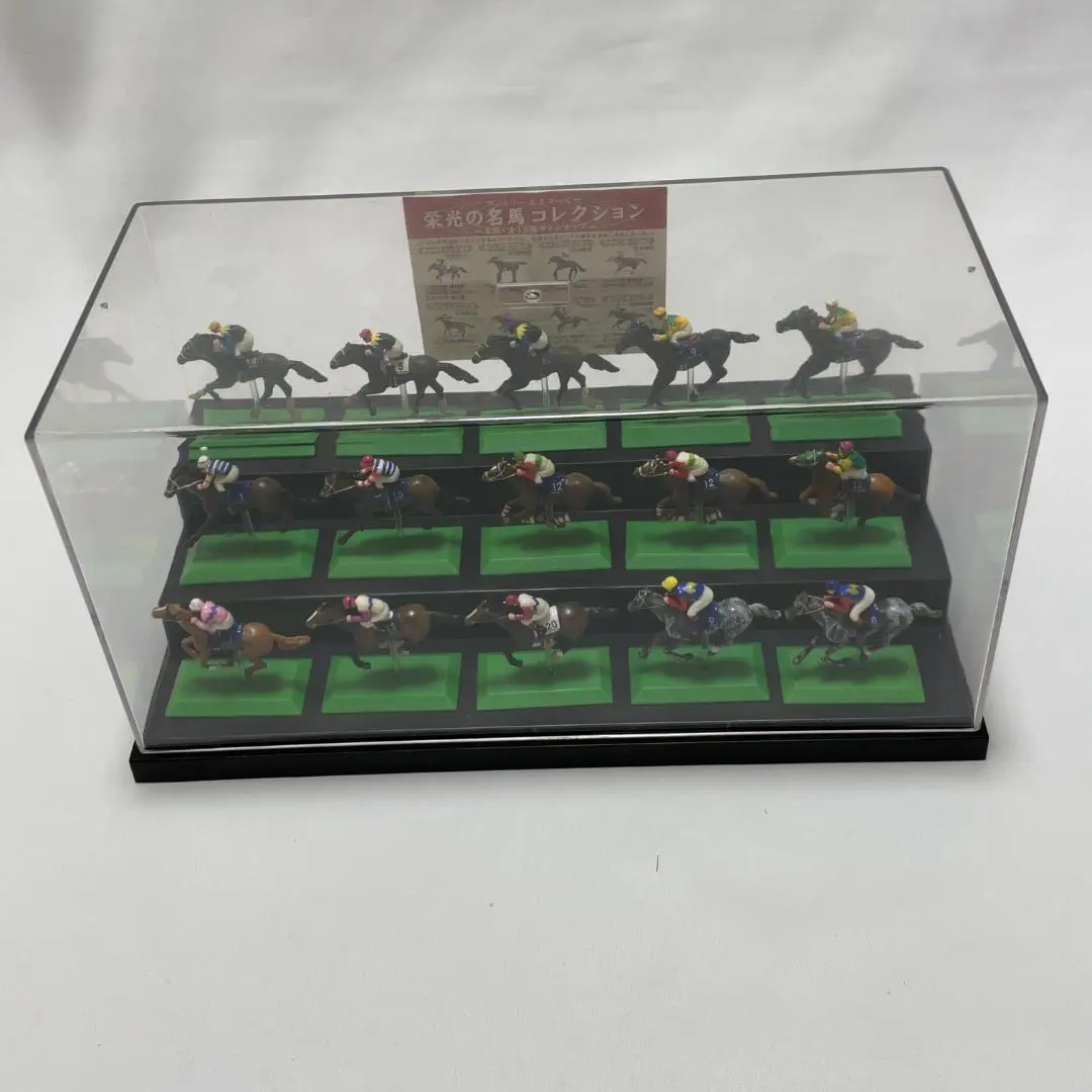競馬　ファギュア　サントリーボス　栄光の名馬コレクション 16個 セット サントリーコーヒー ボス 栄光の名馬コレクション ｜ 食玩