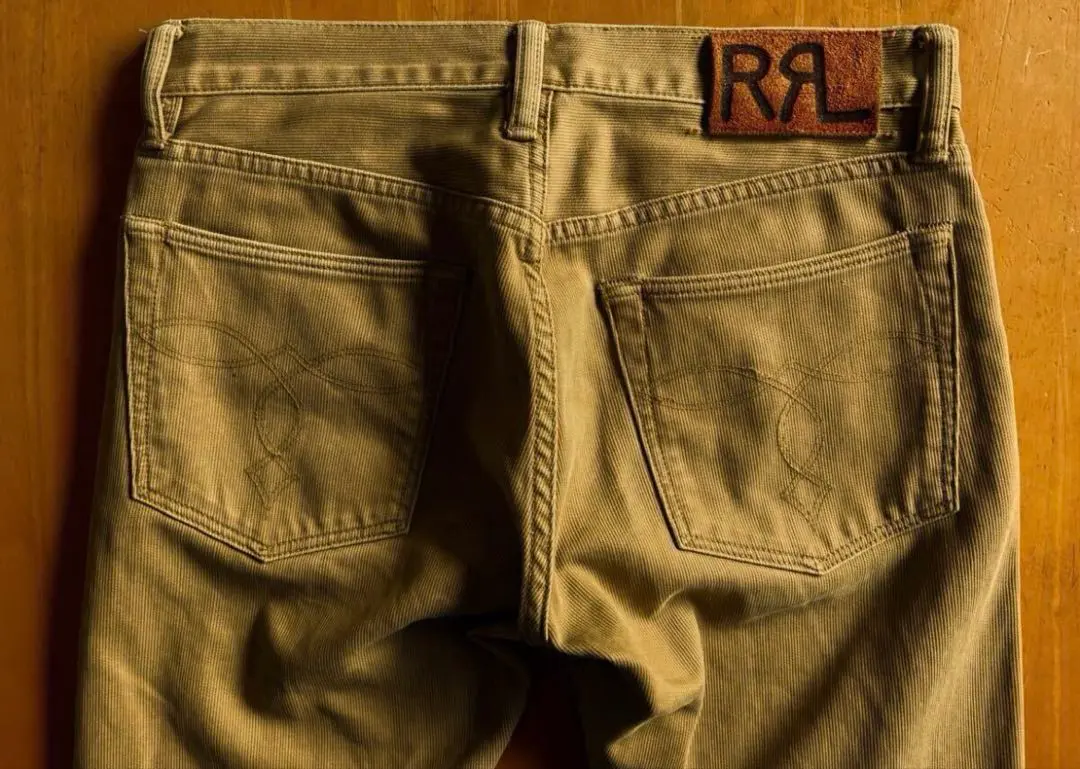 名品 RRL ストライプトラウザー デップ ボルチモア　黒シャン RRL等の通販サイト【RHYTHM】 RRL(ダブルアールエル) STRIPE