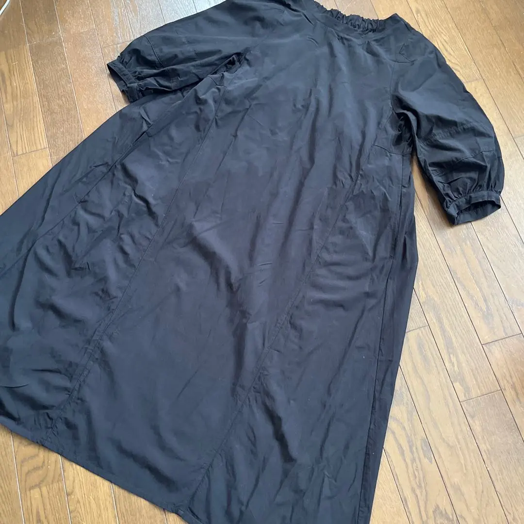 Thumbnail of COMME UNE FEMME Black Balloon Sleeve Dress, for those who like Crescent