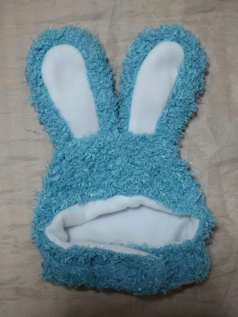 Thumbnail of Pet Hat, Bunny Ears, Headwear, Cat Hat, Puppy Costume, Blue