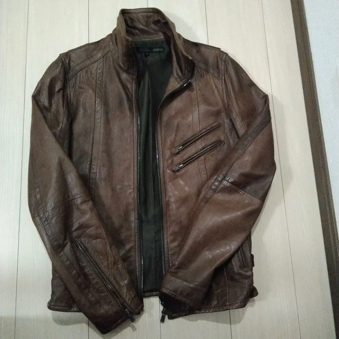 2025年最新】SCHLUSSEL メンズ レザージャケット・ライダースの人気