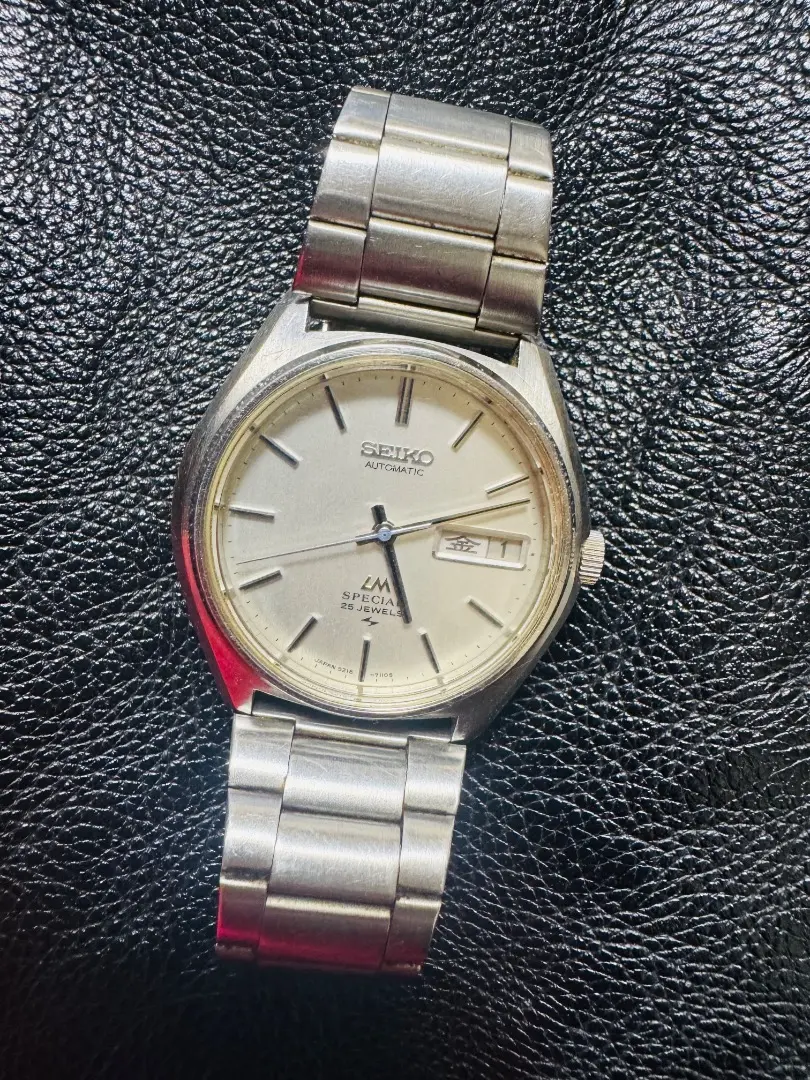 超レア！SEIKO LM スペシャル5216-5001 ＯＨ済み！ SEIKO LORD MATIC LM SPECIAL AUTOMATIC DAY-DATE REF. 5216