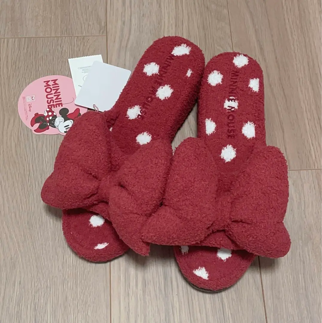 ジェラートピケ　Minnie/ルームシューズ　ミニー　スリッパ Sleep】Minnie /ルームシューズ（ルームシューズ）｜gelato