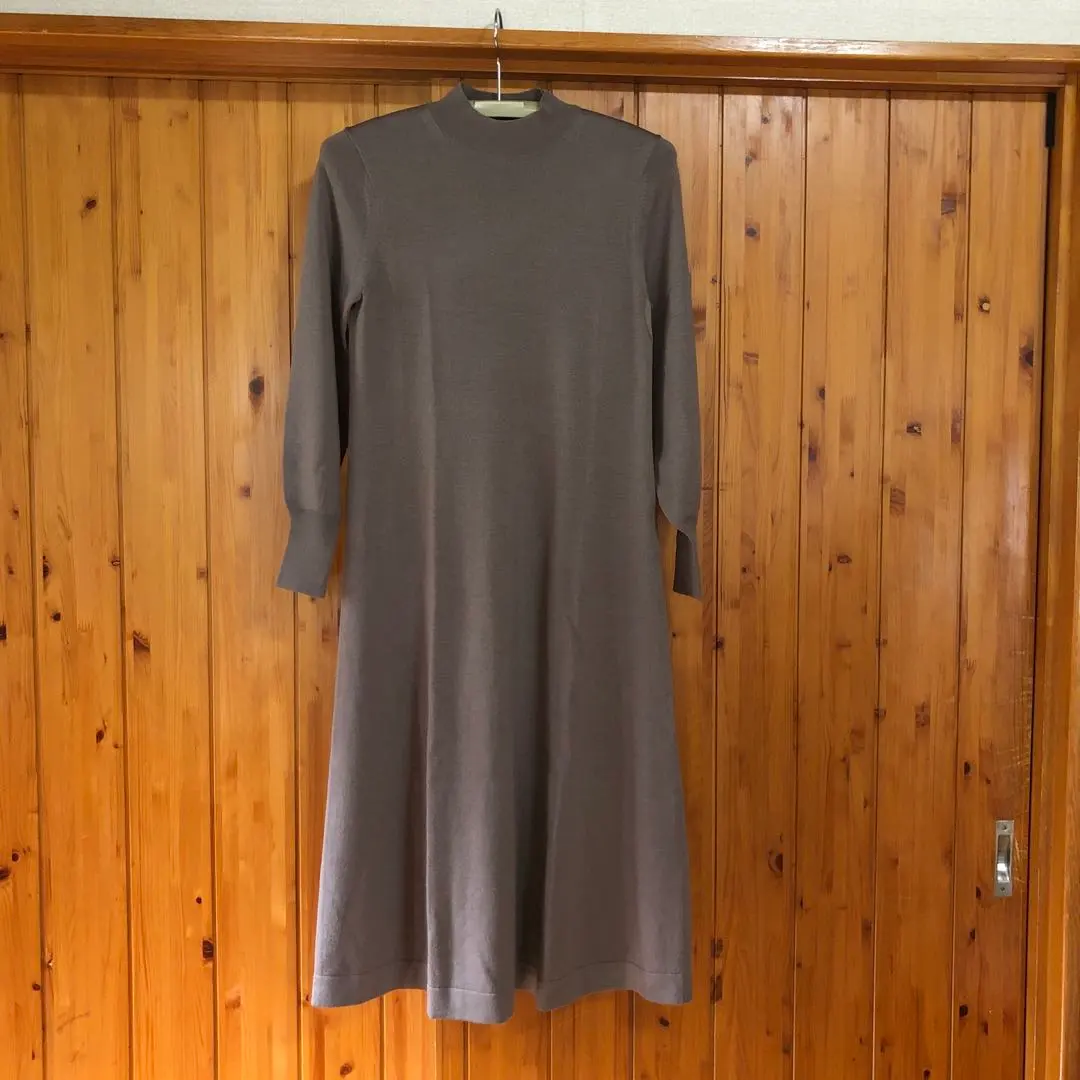 Thumbnail of UNIQLO High Neck Dress S with Wool