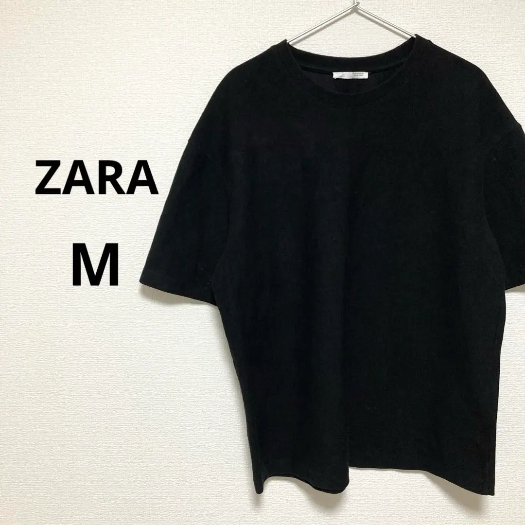 Thumbnail of ZARA Unisex Short Sleeve T-Shirt Oversized Black Monotone