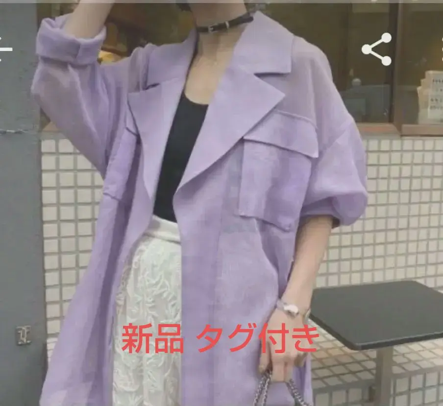 シャツ/ブラウス(長袖/七分) Ameri VINTAGE - AMERI SHEER LADY ARMY SHIRT Ameri VINTAGE - Ameri VINTAGE SHEER LADY ARMY SHIRTの通販 by