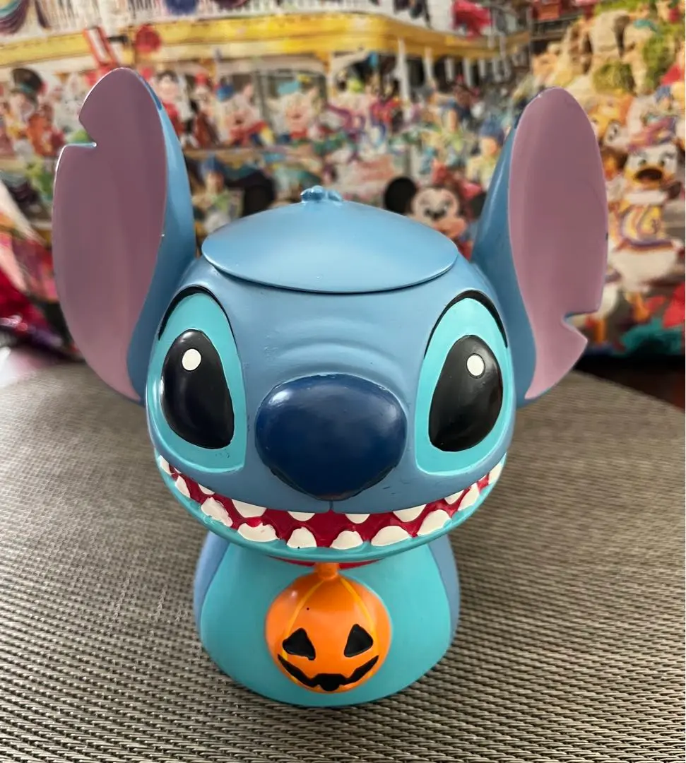 激レア！ 新品 スティッチ ハロウィン キャンディー入れ　ディズニーワールド 激レア！ 新品 スティッチ ハロウィン キャンディー入れ