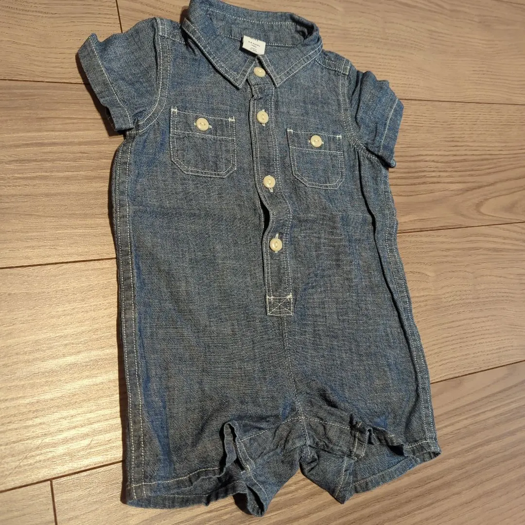 Thumbnail of GAP denim romper, 3-6 months
