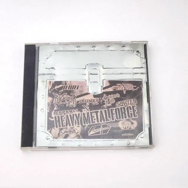 木製ジャケ『HEAVY L FORCE』ジャパメタ ヘビーメタルフォース ヘヴィメタルフォース3/CD:スラッシュメタルジャパメタカスバX
