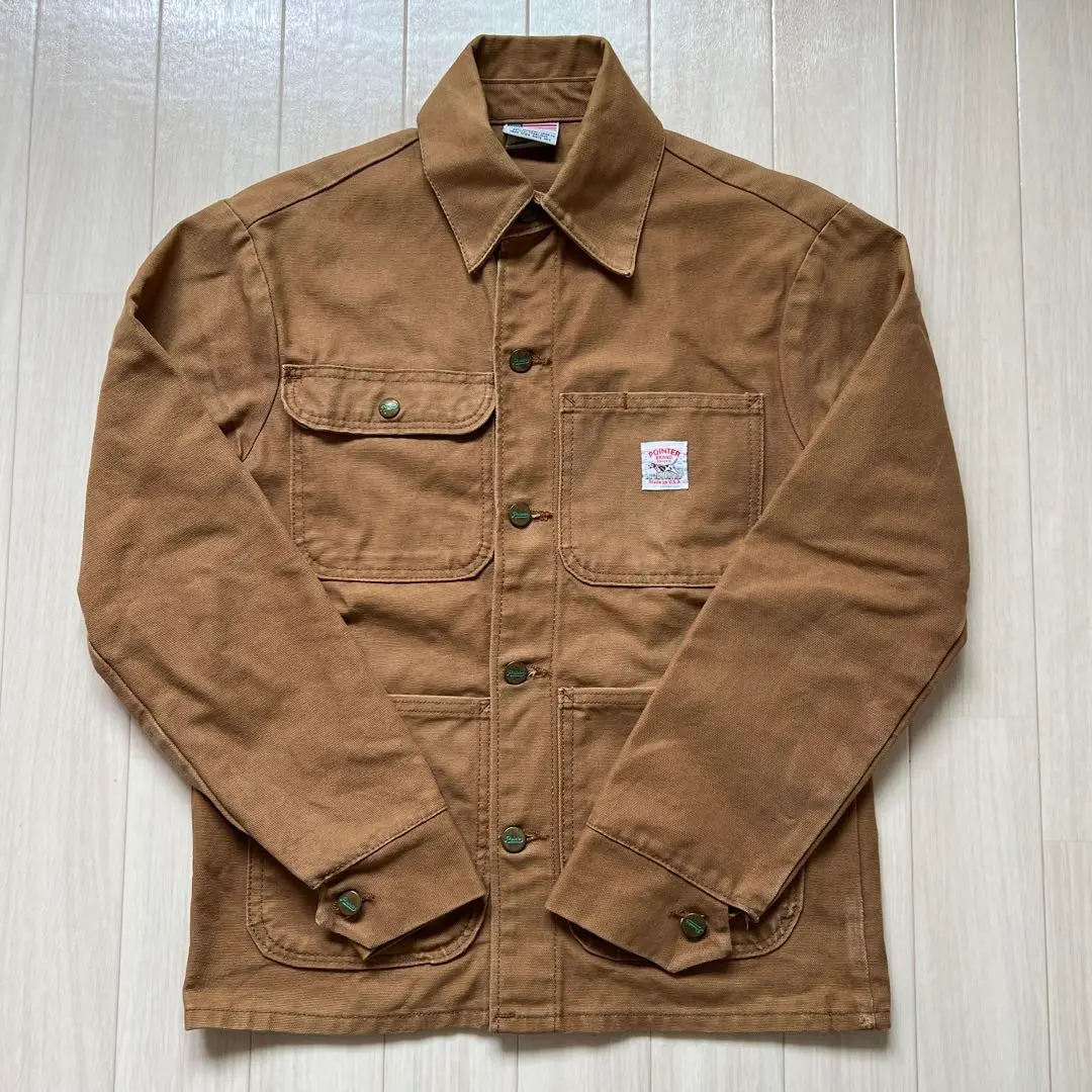 MADE IN USA L.C. KING ヘリンボーンカバーオール MADE IN USA L.C. KING ヘリンボーンカバーオール - メルカリ