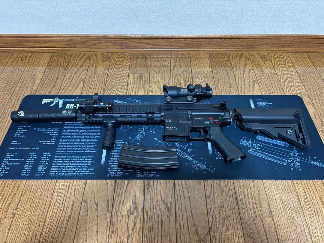 東京マルイHK416 DEVGRU次世代電動ガン＆豪華カスタムフルセット,即戦力 AIRSOFT97 本店通販部 / 【97EXECUTIVE】 次世代電動ガン HK416