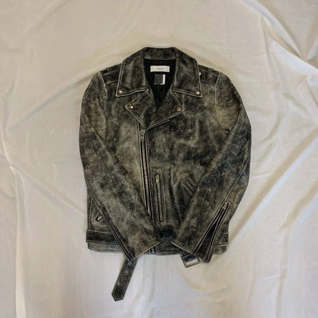 【希少】【美品】FACETASM｜ライダース｜ダメージ加工｜16AW m82327367393_1.jpg?1692280436
