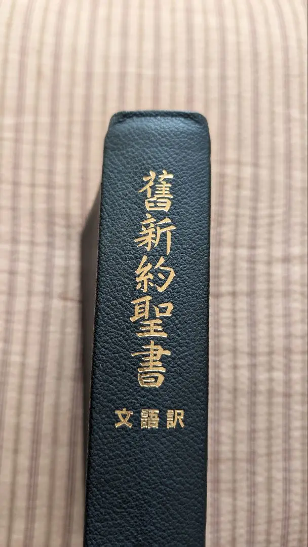 文語訳 舊新約聖書 革装 三方金 大型 文語訳聖書 舊新約聖書 革装 三方金 大型
