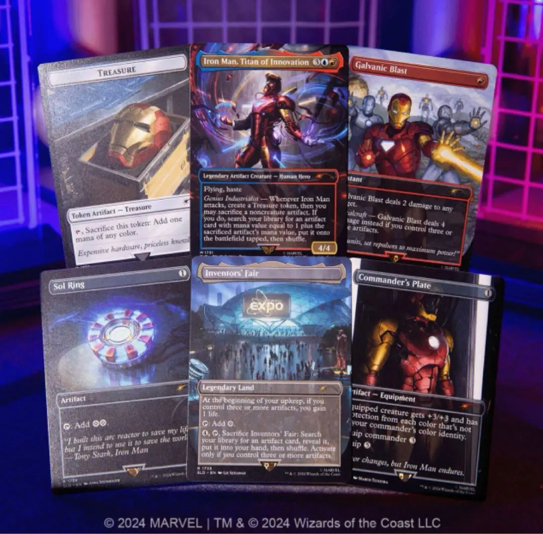 4枚セット MTG × marvel Iron man アイアンマン 2025年最新】IronMan mtgの人気アイテム - メルカリ