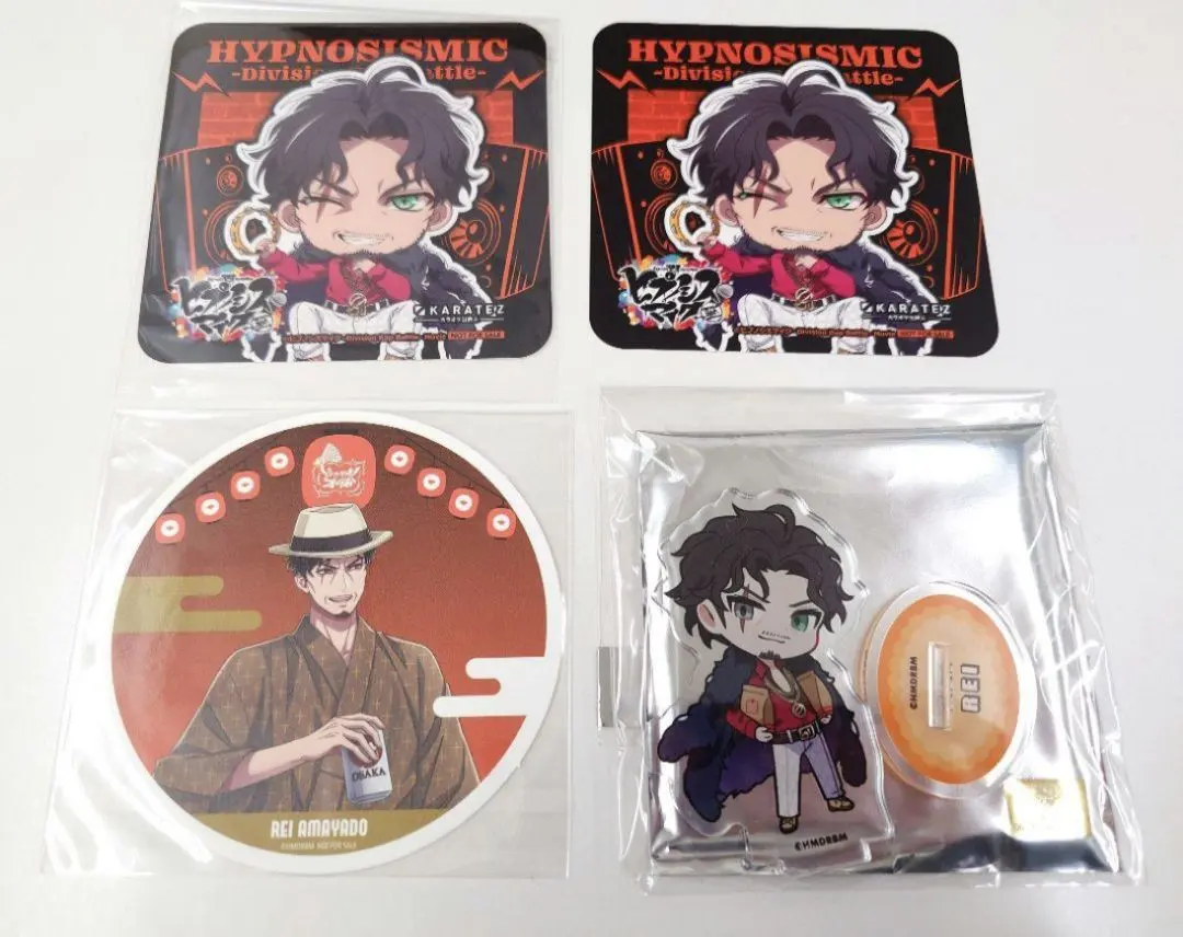 Thumbnail of Hypnosis Mic Rei Amayado acrylic stand, coaster, 8th, Wendy's, Karaoke Tetsujin