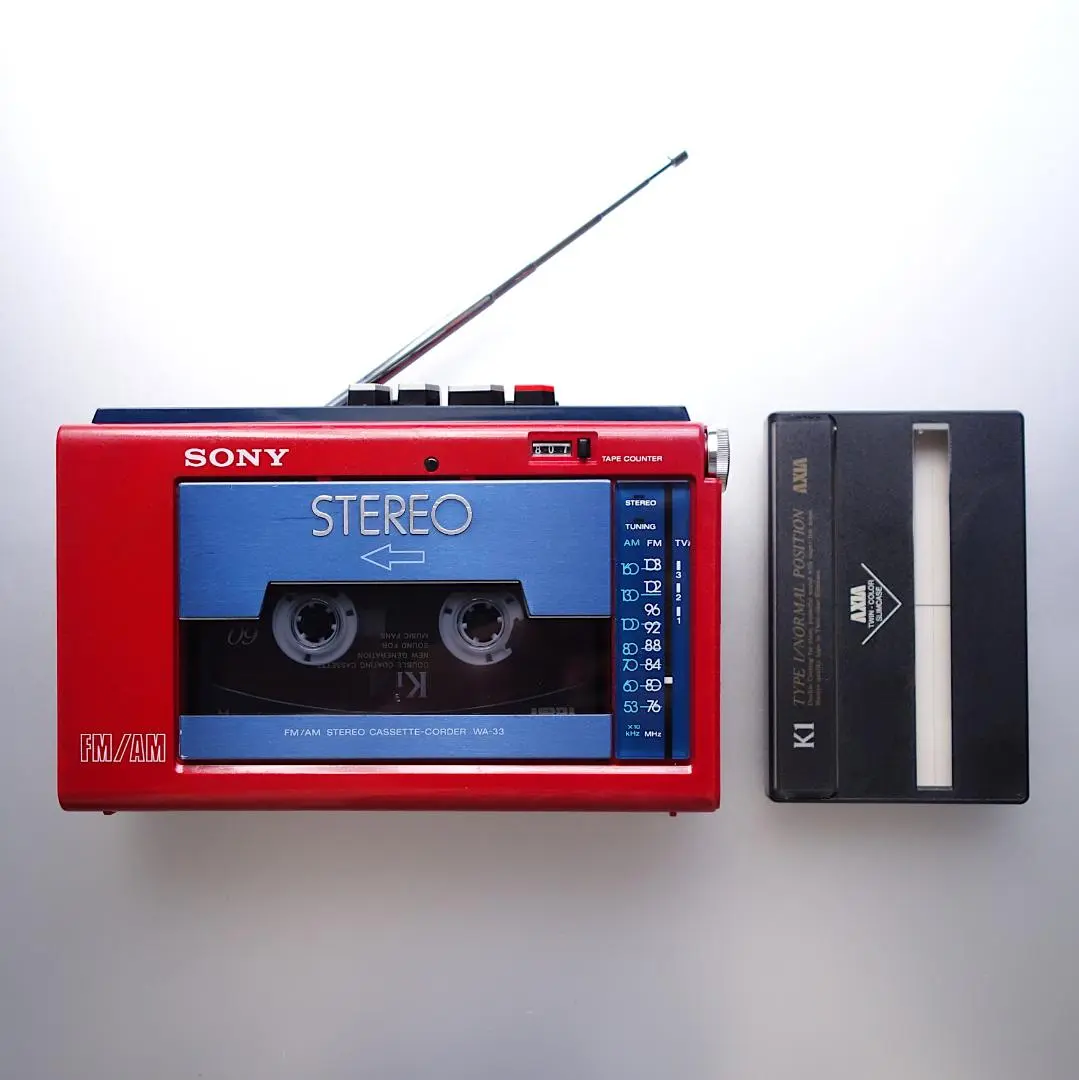 希少品 SONY WA-55 ソニー ポータブルカセットプレーヤー