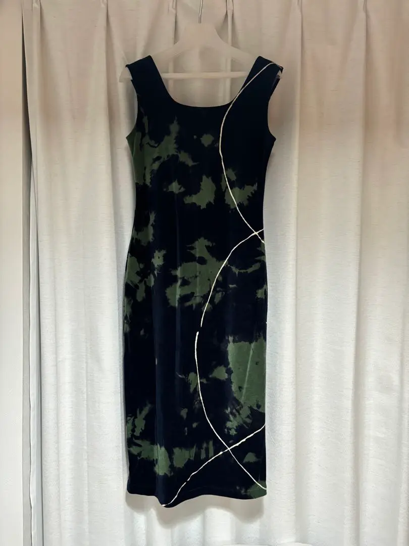 mame 代官山)Mame Kurogouchi マメ V-Neck Velour Knit Dress V