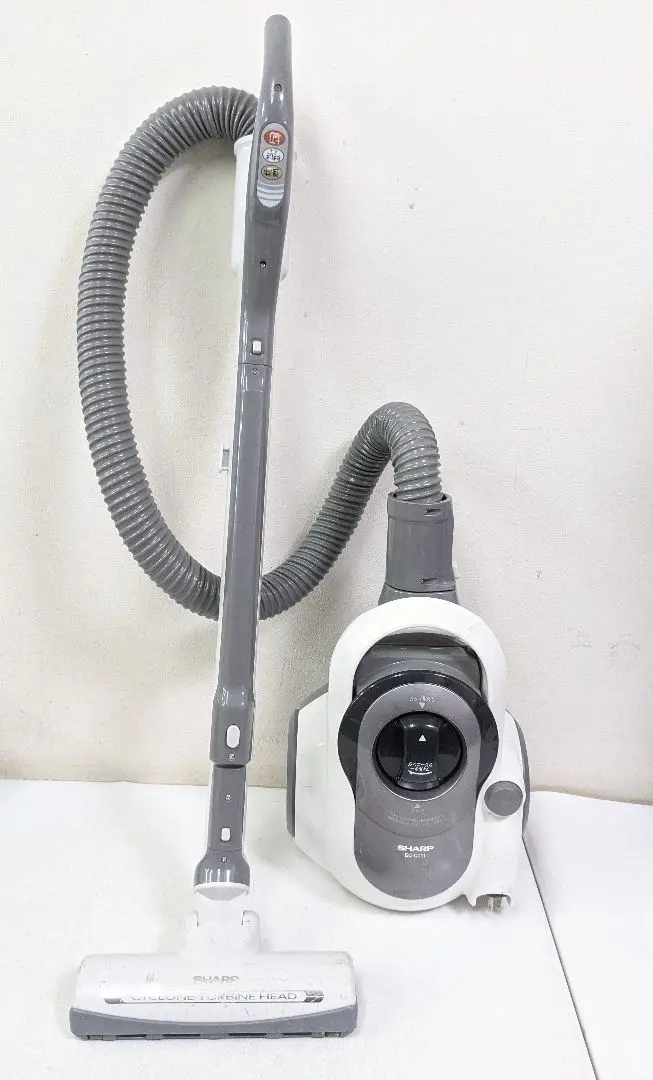 SHARP シャープ EC-CT11-S サイクロン式掃除機 2011年製 SHARP EC-CT11-S 2011年製 サイクロン掃除機 キャニスター型