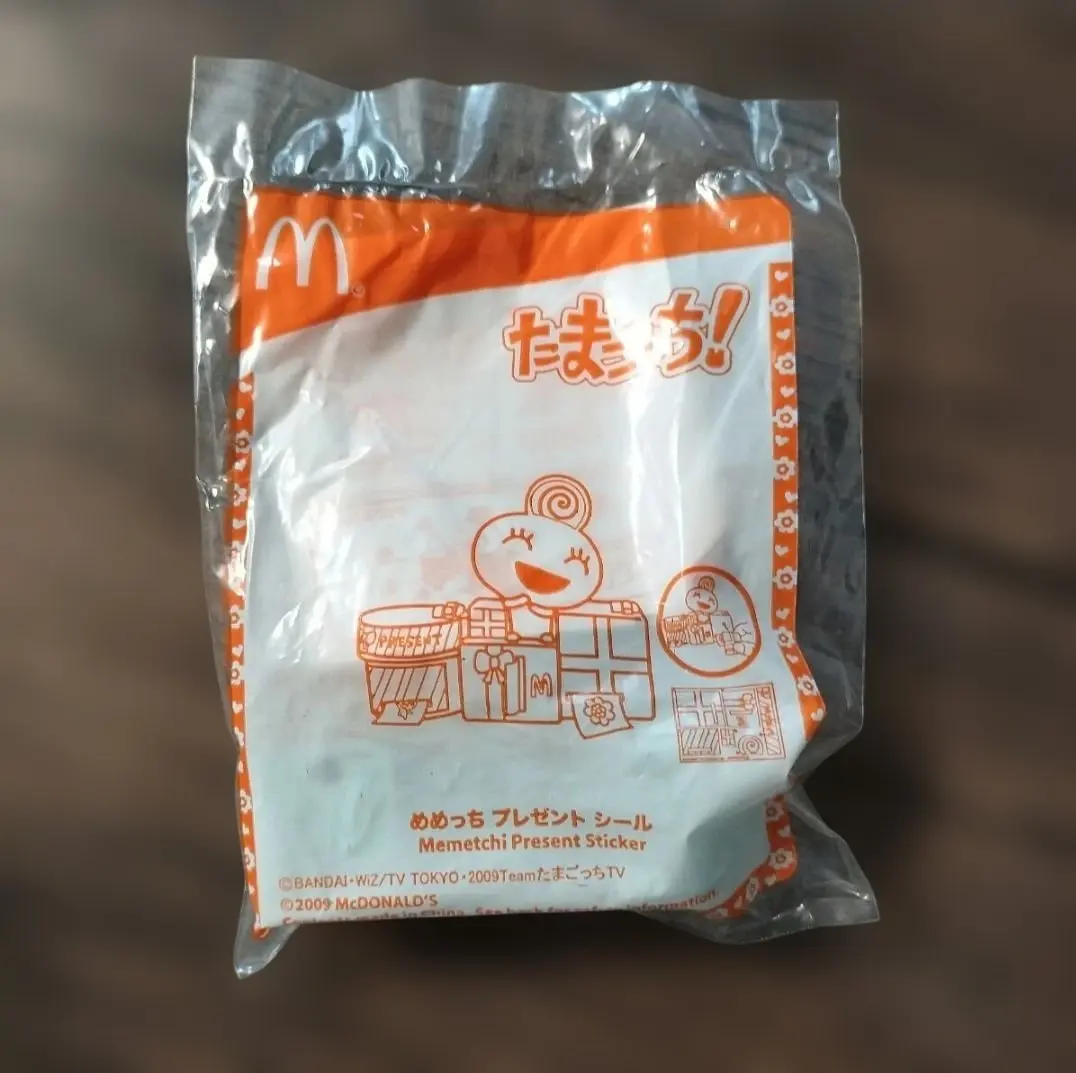 Thumbnail of Brand new, unopened! Tamagotchi! Memetchi present sticker from McDonald's Happy Meal