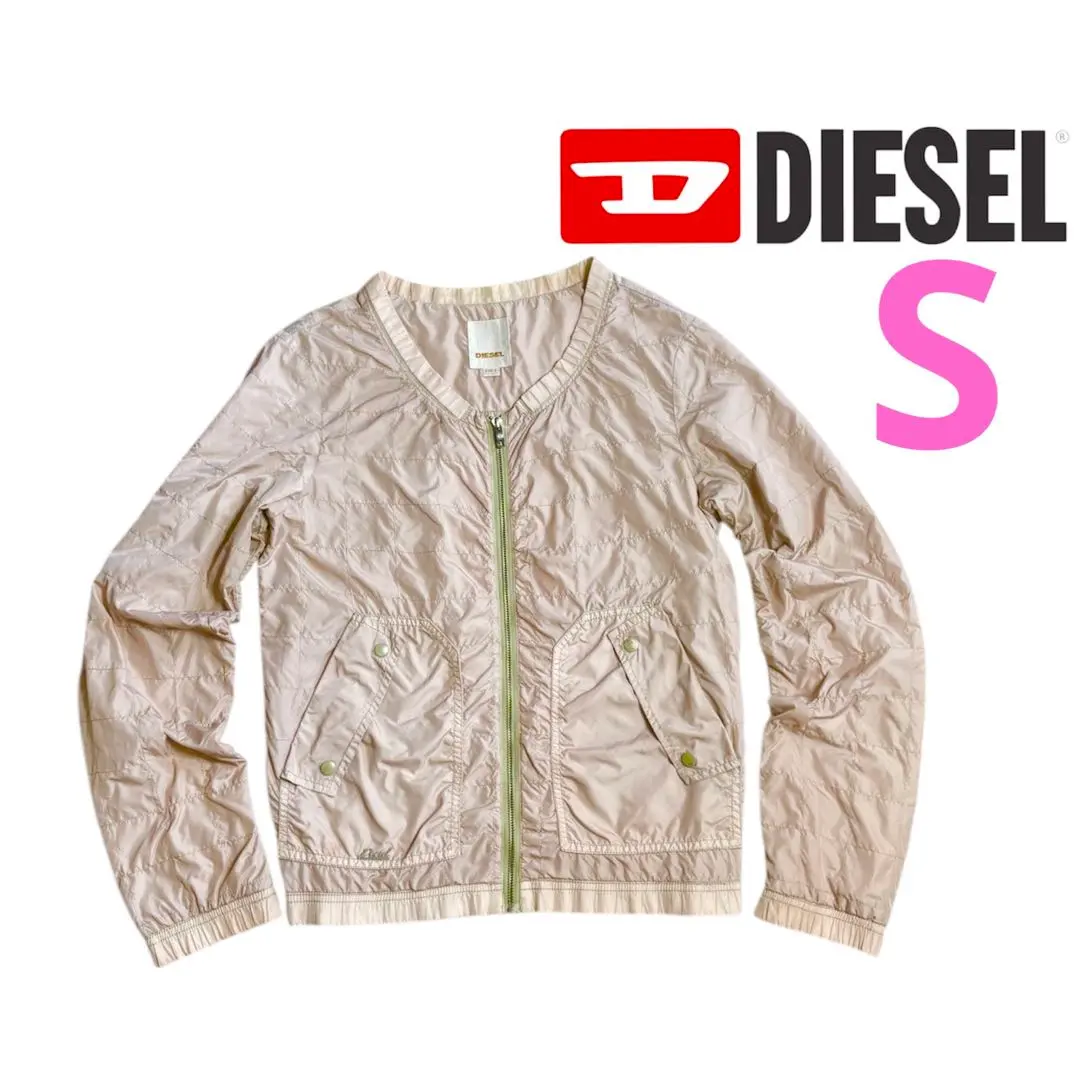 Thumbnail of Popular! Diesel Nylon Washer Blouson, Grayish Pink, Women's S