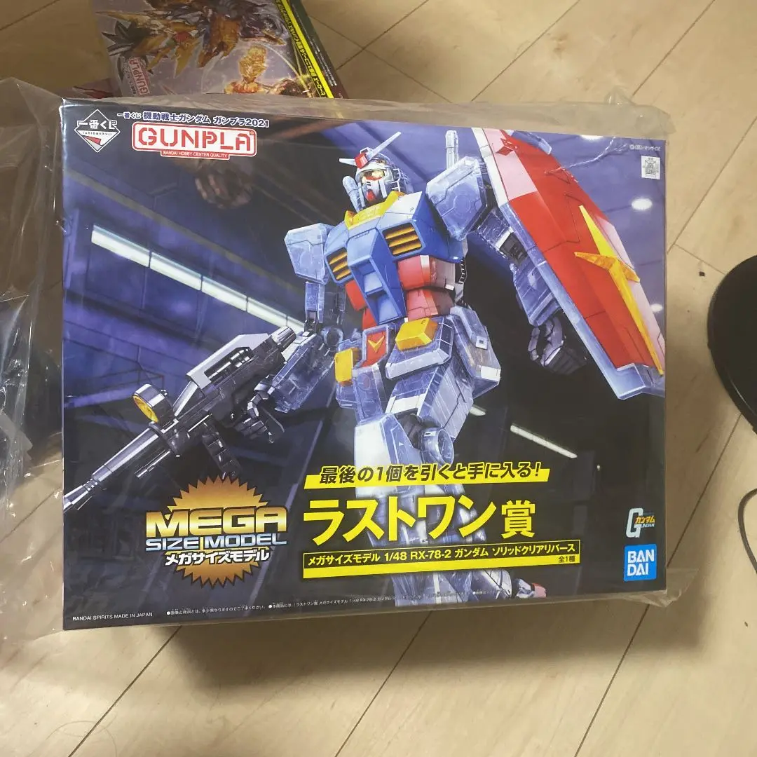 1/48 メガサイズガンダムラストワン賞組済塗装済ジャンク品