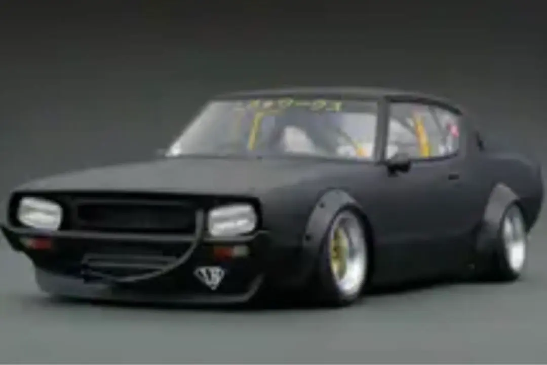 1/18 イグニッションモデル LB ケンメリ スカイライン 深リムカスタム美品 イグニッションモデル 1/18 LB-WORKS ニッサン スカイライン