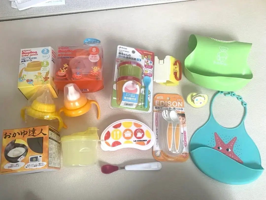 Thumbnail of Pigeon Edison Baby Food Preparation Utensil Set - 12 Piece Set