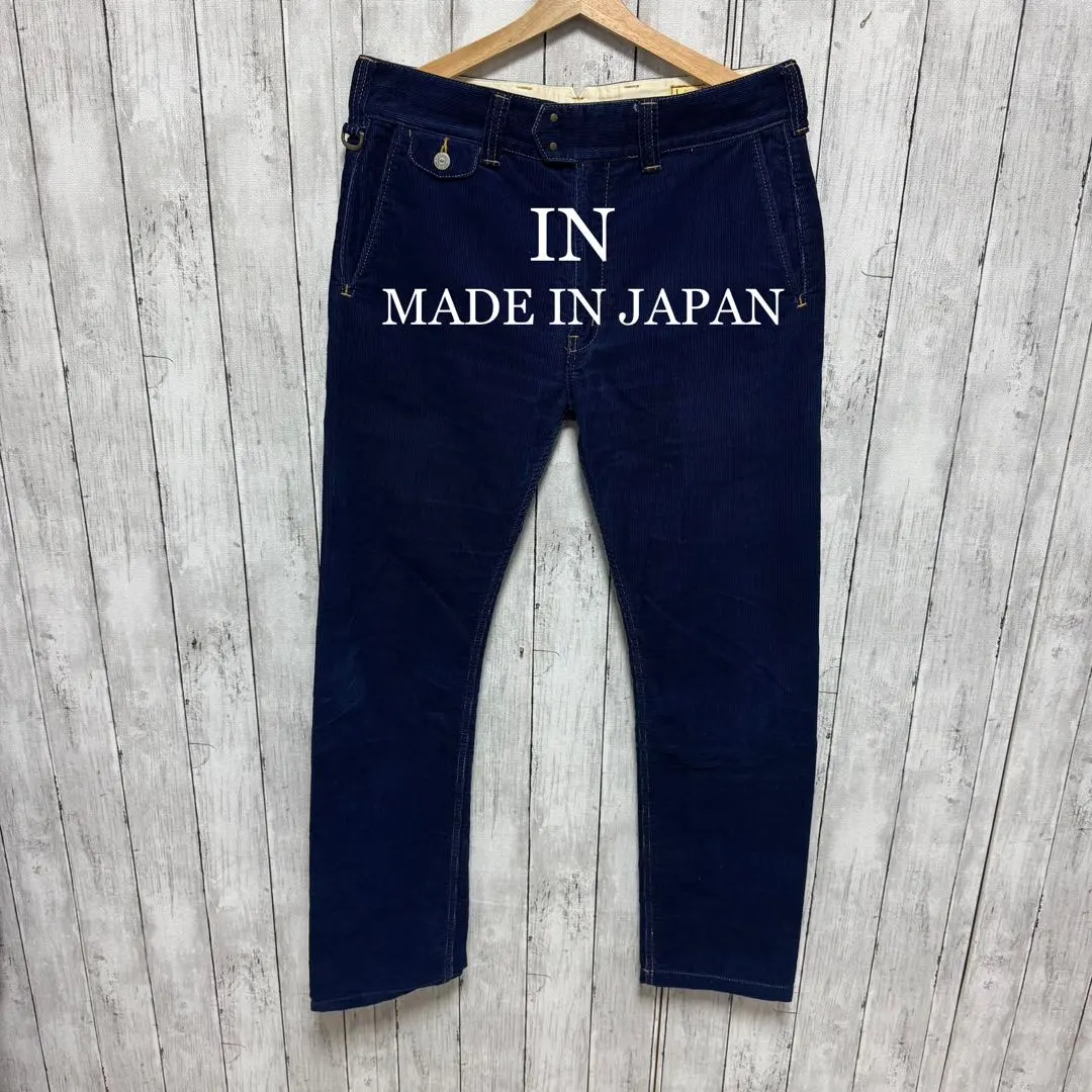 【美品】IN 燈芯絨長褲！日本製！ 的縮圖