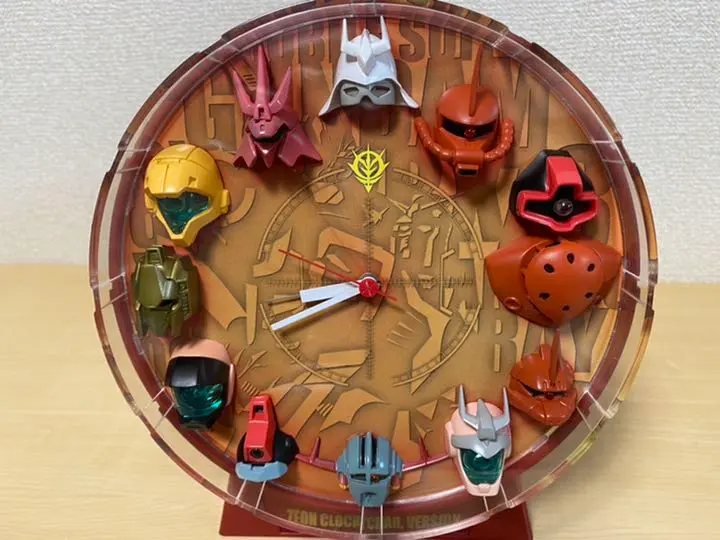 【専用】ガンダム　ジオン軍モビルスーツ アラームクロック ZEON CLOCK 2025年最新】ジオンクロックの人気アイテム - メルカリ