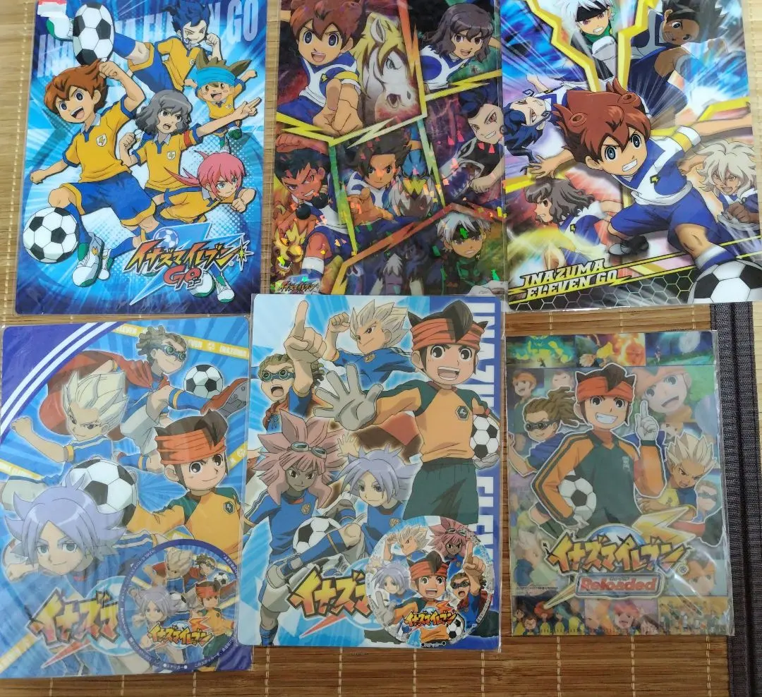 閃電十一人 墊板 透明文件夾 組合出售套裝 全息墊板 的縮圖