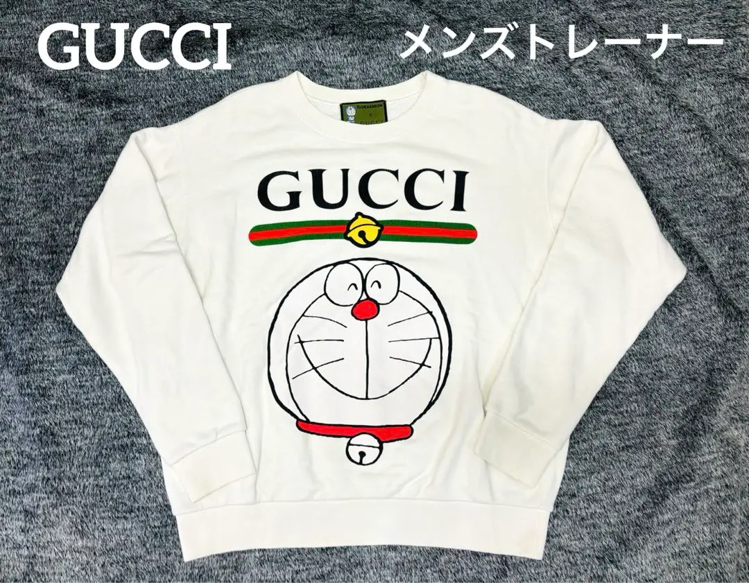 GUCCI ドラえもん　コラボ　限定　スエット　トレーナー　長袖 激レア✨GUCCI ×ドラえもん トレーナー スウェット 長袖