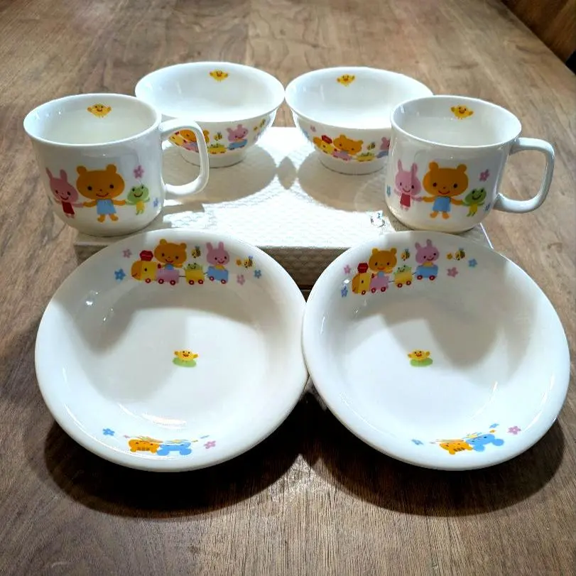 Thumbnail of Children's Dish Set / Gakken / Motto Daisuki Series