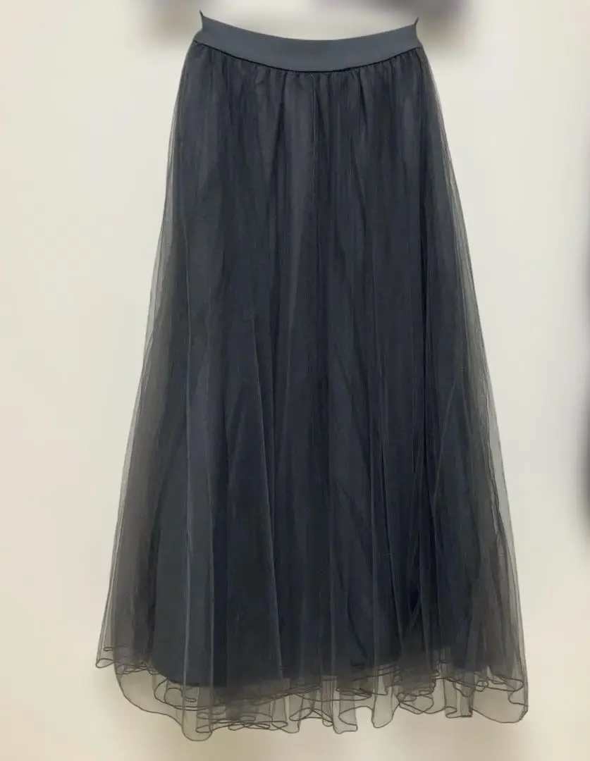 アンミール♡AnMILLE♡クロスニット✖︎シフォンSKチュールスカートセット アンミール♡AnMILLE♡クロスニット✖︎シフォンSKチュール