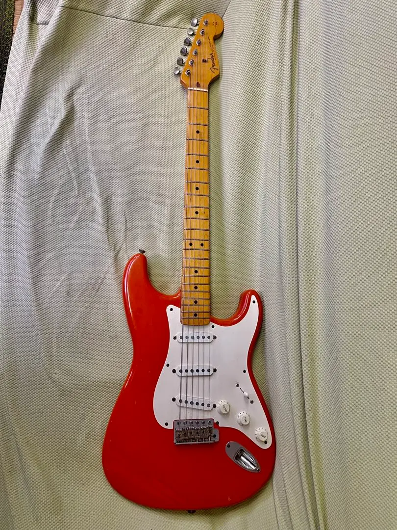 American vintageストラトキャスター/fiesta red 最終 Fender USA American Vintage II 1961 Stratocaster Left-Hand