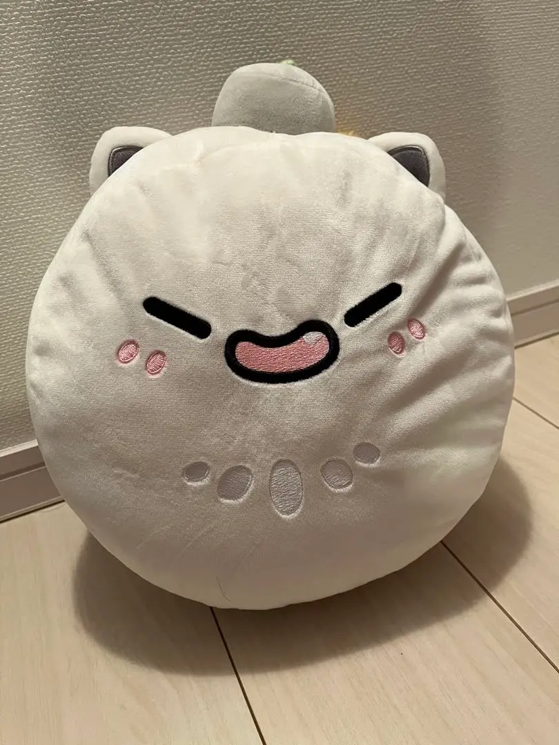 SSRB クッション　2点　白開封済み　黒新品未開封　獅子白ぼたん　ホロライブ Amazon.co.jp: 獅白ぼたん 100万人記念グッズ SSRB クッション