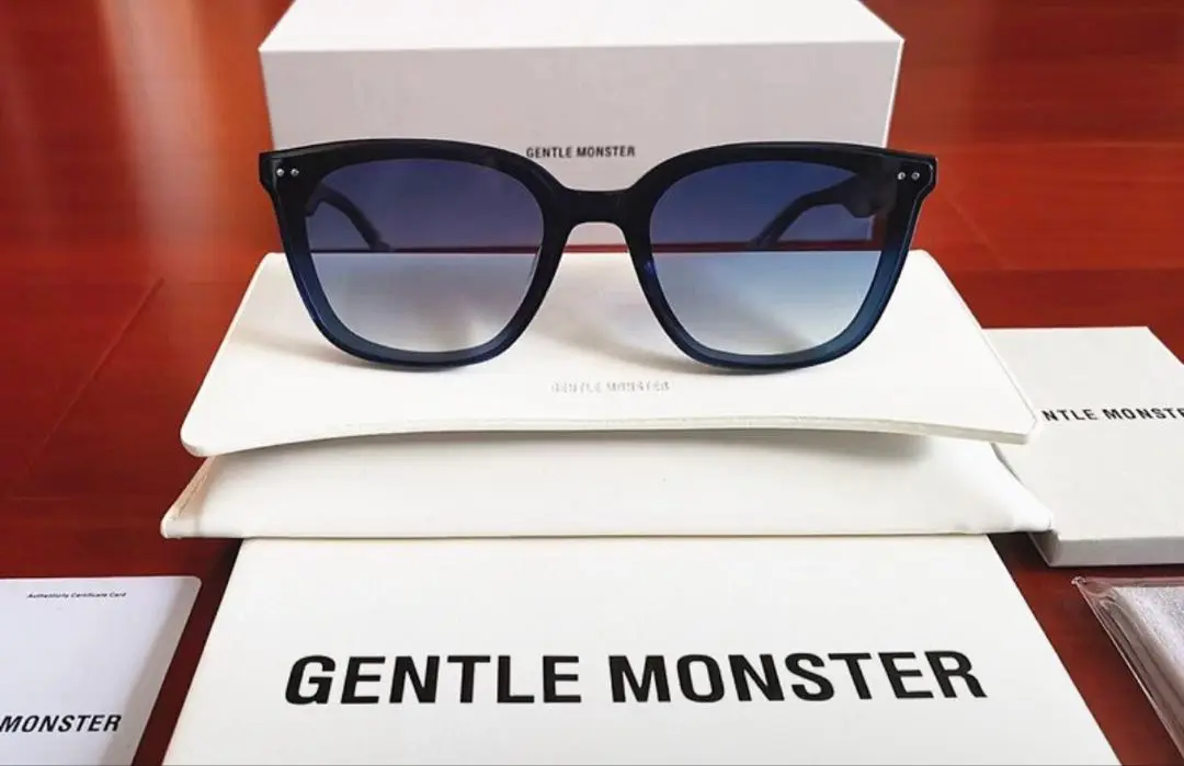 2025年最新】GENTLE MONSTER レンズカラー：ブルー サングラスの