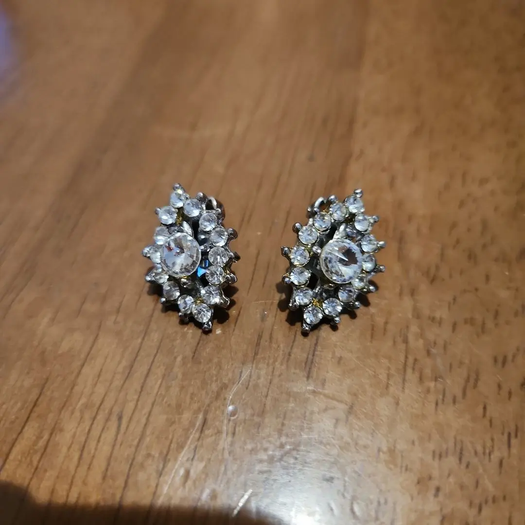 Thumbnail of Earrings with crystal embellishments, on sale