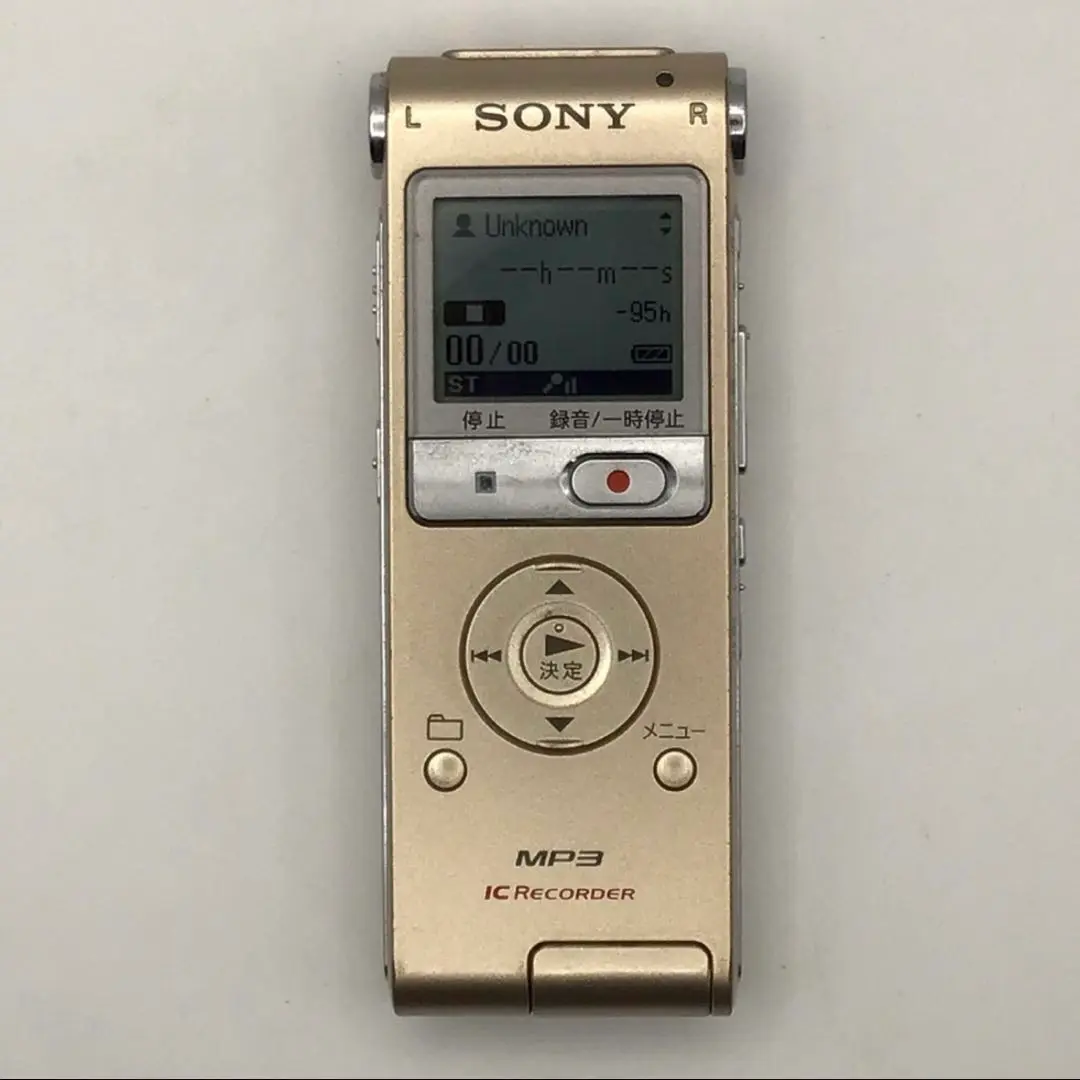SONY ICD-UX400F IC 錄音機 索尼錄音筆 金色 的縮圖