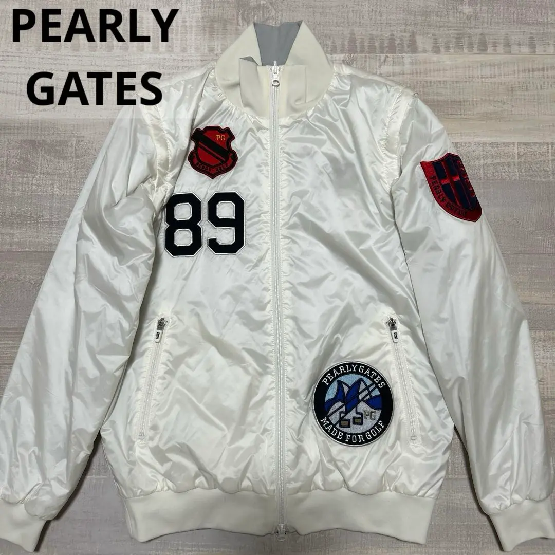 Thumbnail of PEARLY GATES ★ 4-Way ★ Padded ★ Double Zip Jacket 【Men's Size 3 (S)】