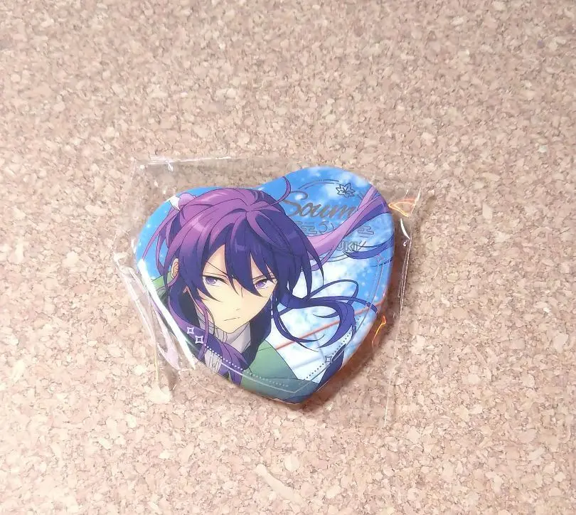Thumbnail of Ensemble Stars! Souma Kanzaki Shinkou Heart Can Badge
