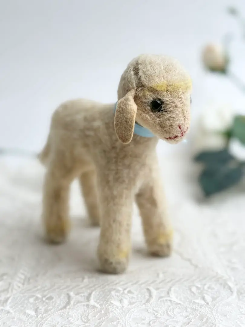 シュタイフ★Lamby 10cm★最小サイズ/ヒツジのランビー/ひつじ/羊/ラム 送料無料 シュタイフ Lamby 10cm 最小サイズ/ヒツジのランビー